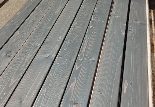 Планкен 20х95мм 6м сорт АВ Цвет 5154. Натуральное масло на водной основе